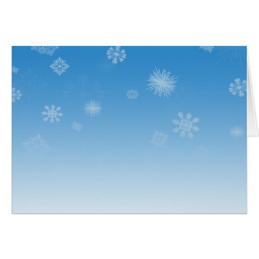 Snowfall Cards (Front Horizontal)