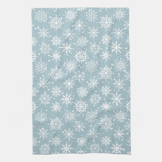 Snowfall Kitchen Towel (Vertical)