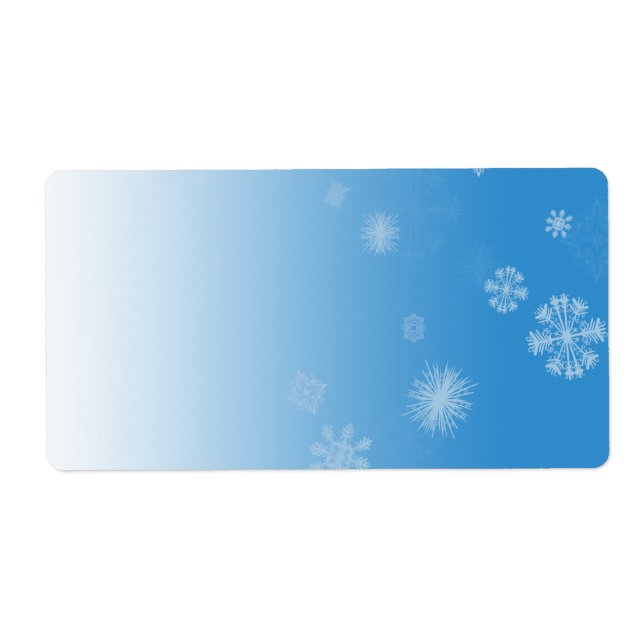 Snowfall Label (Front)