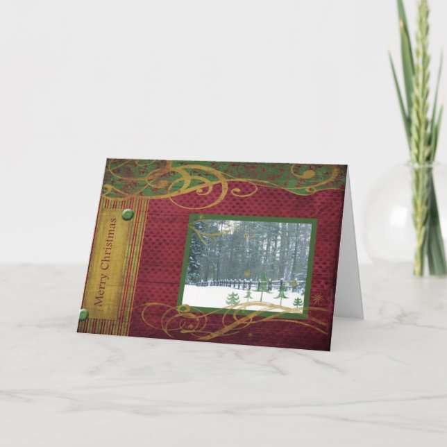 Snowfall Miracles Holiday Card (Front)