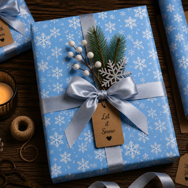 Snowfall Serenade Wrapping Paper Sheets (Creator Uploaded)