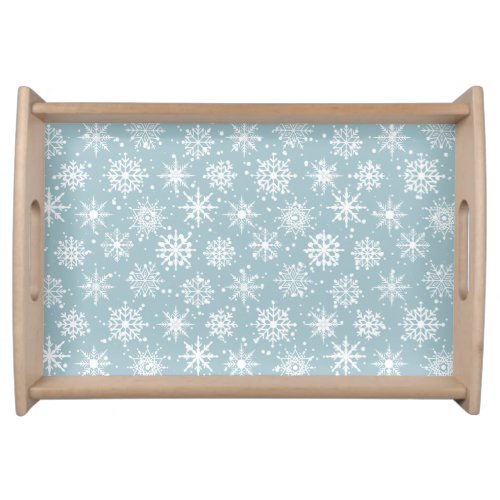 Snowfall Serving Tray