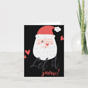 Snowfall T Shirt Card