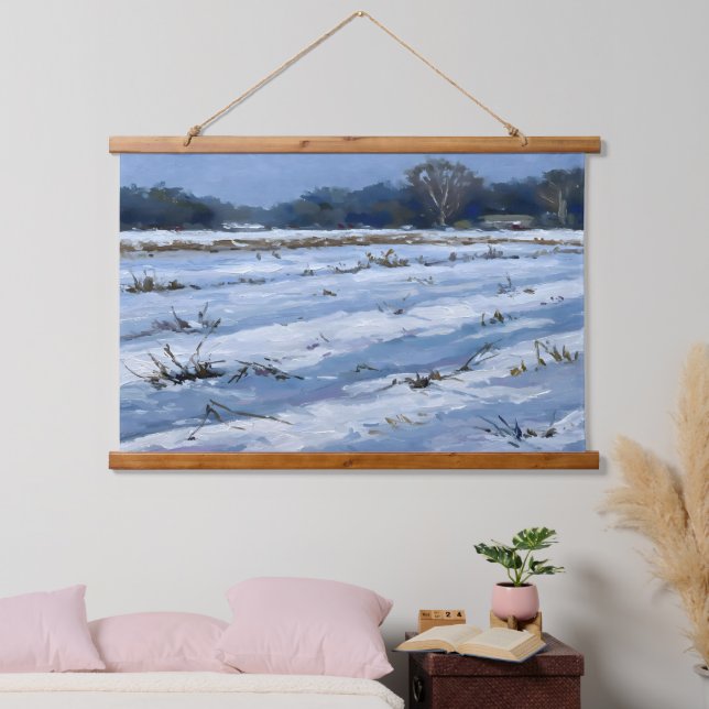 Snowfield Hanging Tapestry (Bedroom)