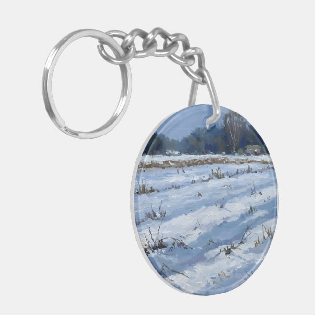 Snowfield Keychain (Front Left)
