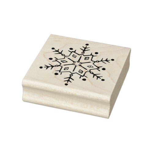 Snowflake 2 art stamp