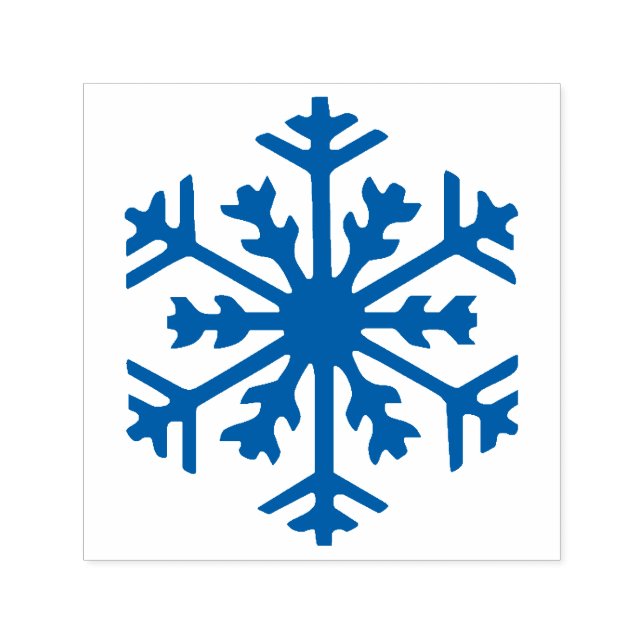 Snowflake 2 of 6 self-inking stamp (Design)