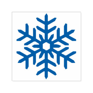 Snowflake 6 of 6 self-inking stamp