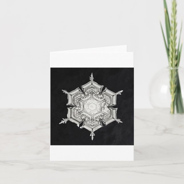 Snowflake 7 holiday card (Front)