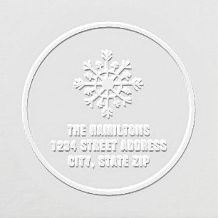Snowflake Address Embosser