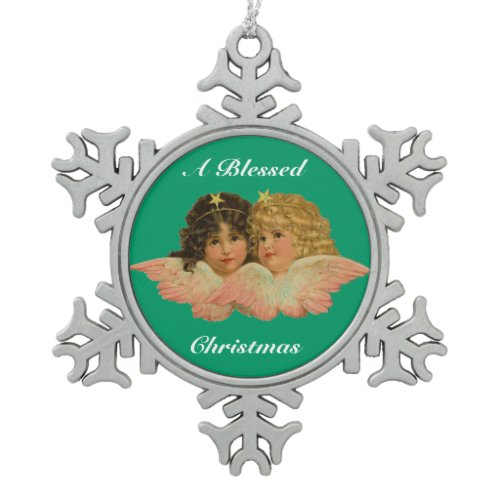 Snowflake Angels Ornament