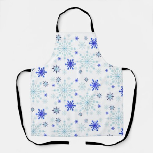 Snowflake Apron Baking Crafting Gift Idea