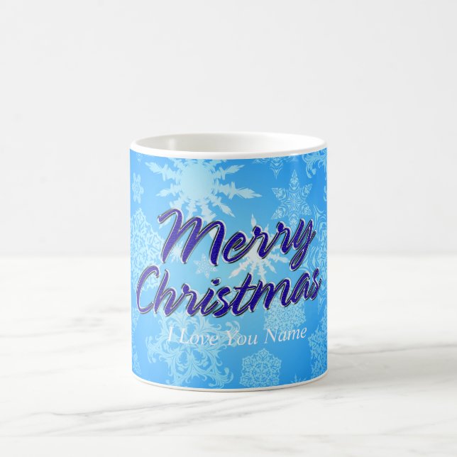 Snowflake Art 10 Mug Options (Center)