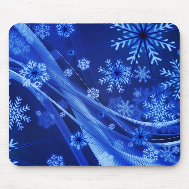 Snowflake Art 11 Mousepad (Front)