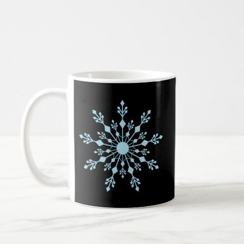 Snowflake As Pattern In Winter Coffee Mug