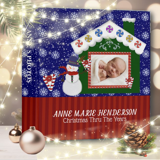 Snowflake Baby Christmas Photo Binder (Creator Uploaded)
