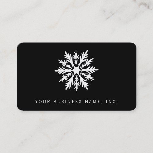 Snowflake Business Card