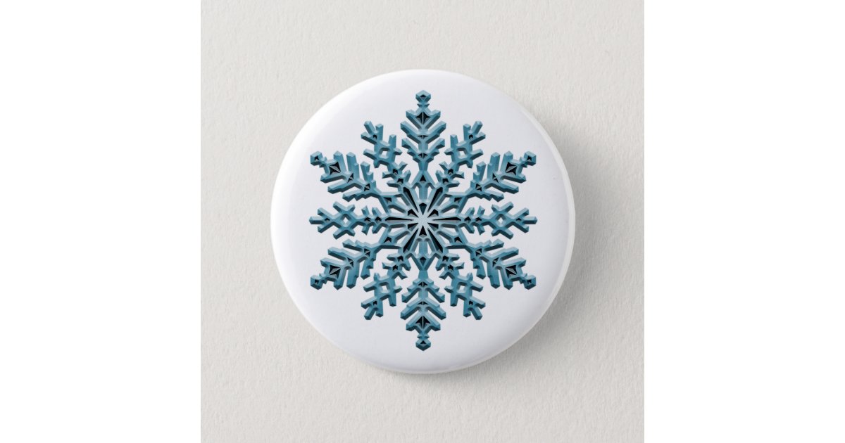 Snowflake Button