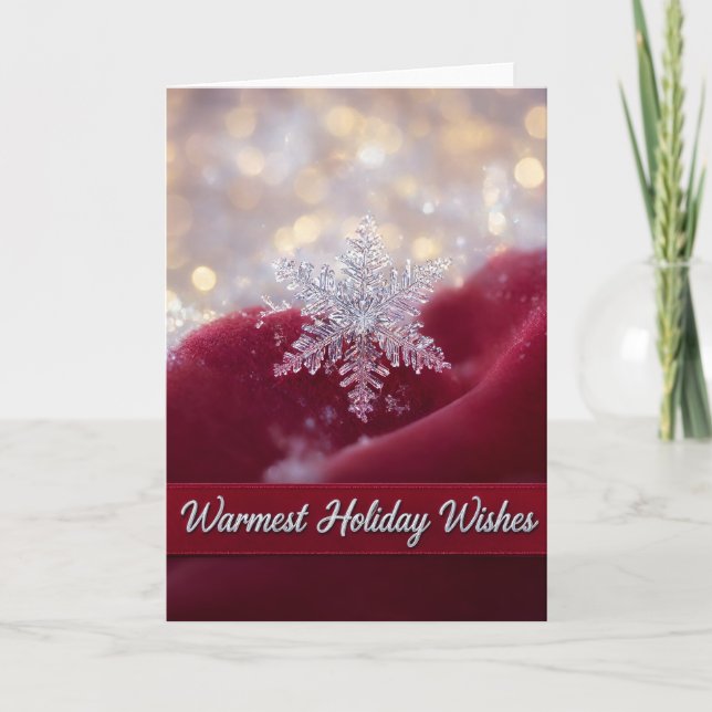Snowflake Card (Front)