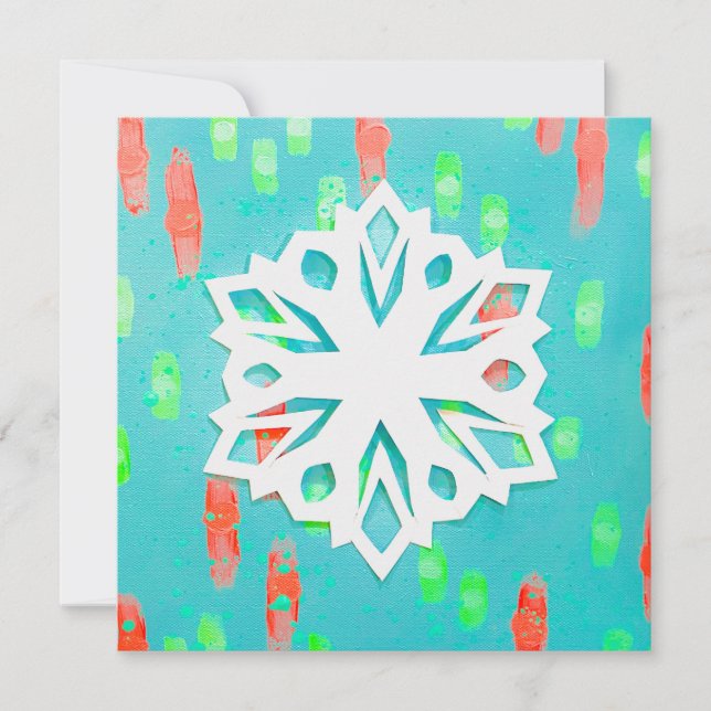 Snowflake Card (Front)