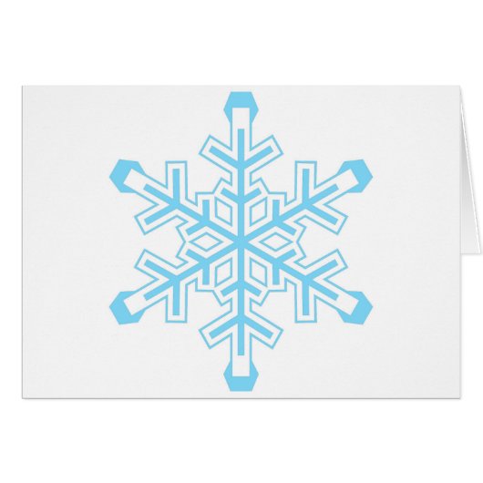 Snowflake Cards (Front Horizontal)
