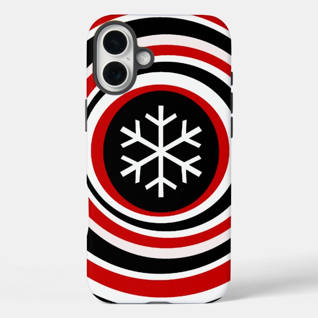 Snowflake Case-Mate iPhone Case (Back)