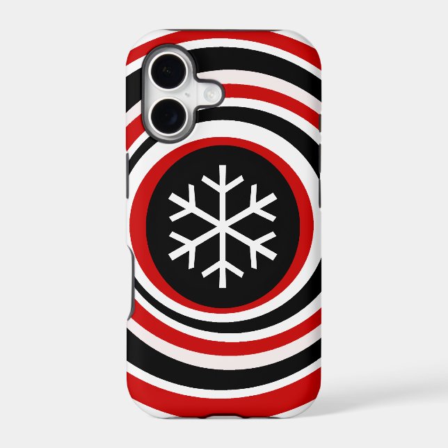 Snowflake Case-Mate iPhone Case (Back)