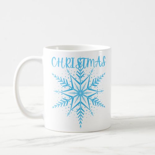 Snowflake Christmas   Coffee Mug