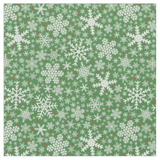 Snowflake Christmas | Holiday Fabric