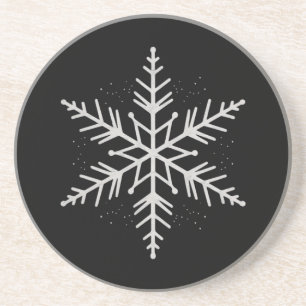 Snowflake Christmas Holiday Party Winter Gift  Coaster