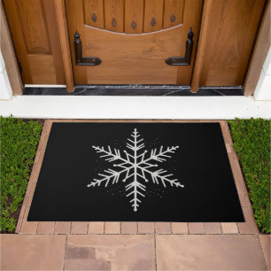 Snowflake Christmas Holiday Party Winter Gift  Doormat