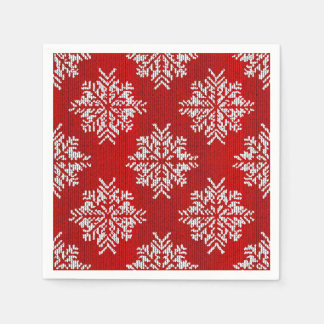 Snowflake Christmas Napkins