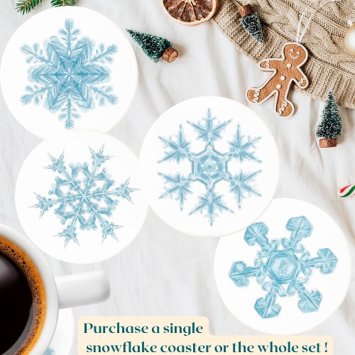 Snowflake Coasters