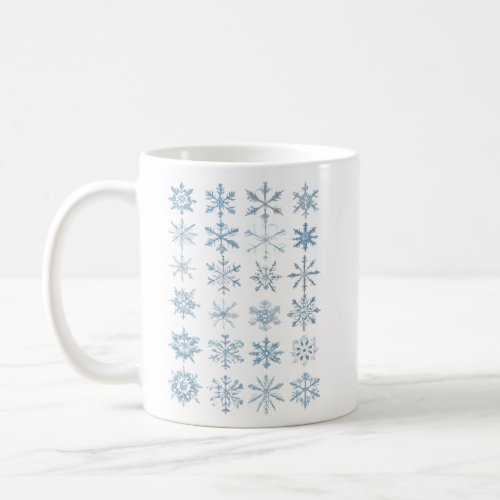 Snowflake  coffee mug