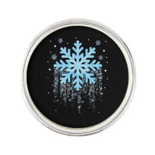 Snowflake Costume Winter Christmas Matching Mens W Lapel Pin