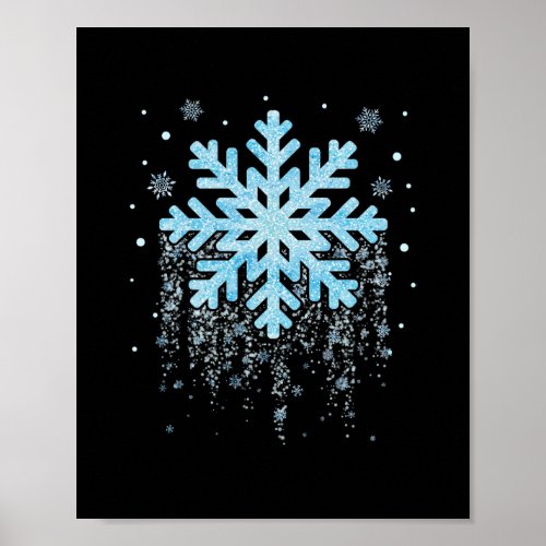 snowflake costume winter christmas matching mens w poster