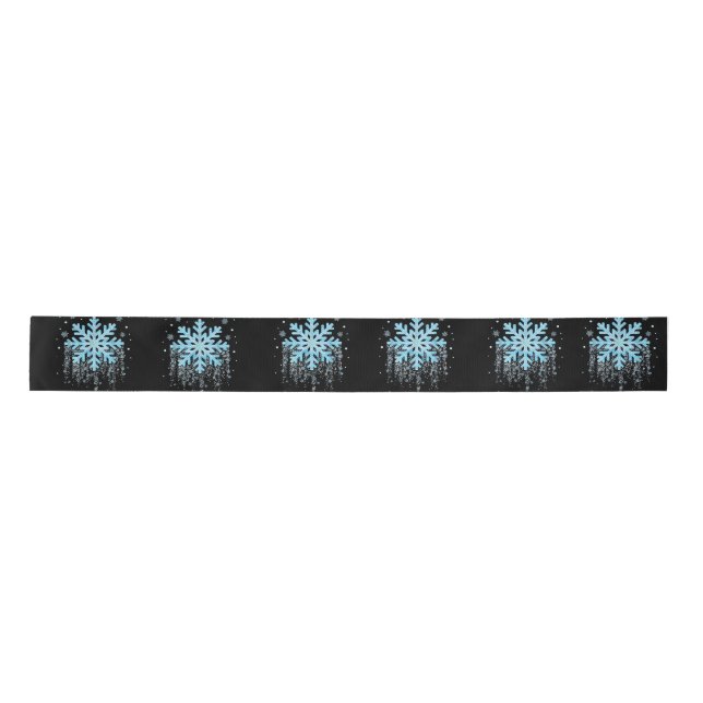 Snowflake Costume Winter Christmas Matching Mens W Satin Ribbon (Front)