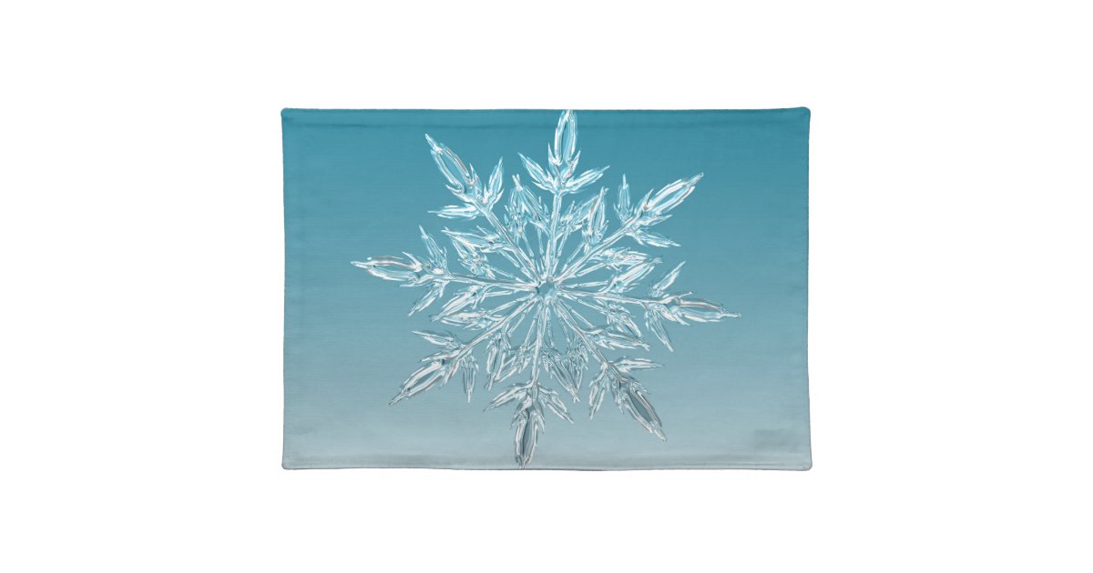 Snowflake Crystal Placemat