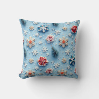 snowflake cushion