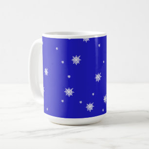 Snowflake Dance Pattern Coffee Mug
