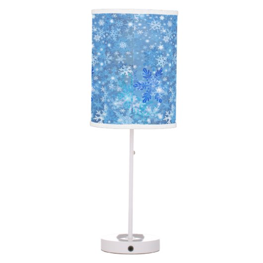 Snowflake Design Lamp Shade (Back)