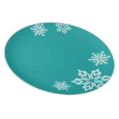 Snowflake Designer Plate (Right Side)