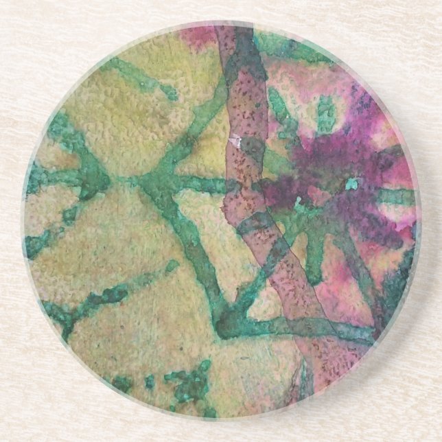 Snowflake Drink Coaster (Front)