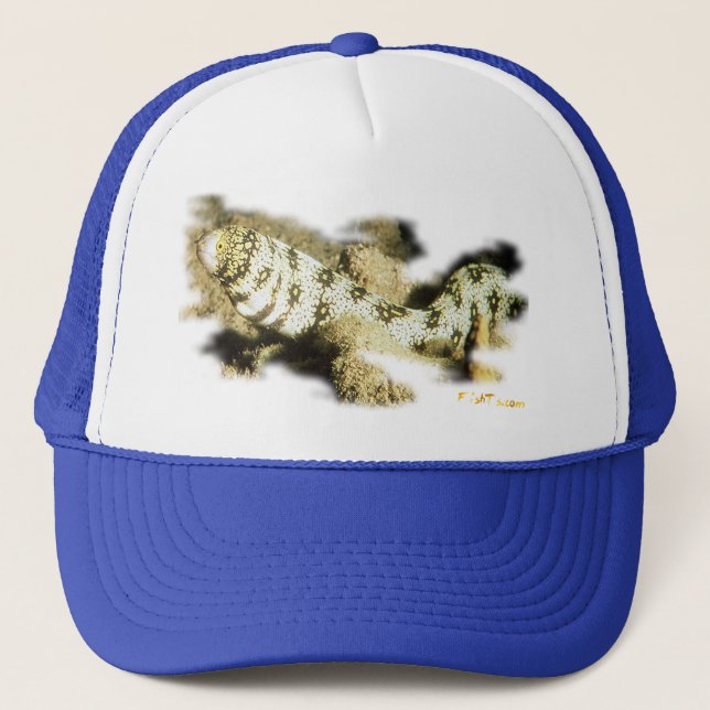 Snowflake Eel Trucker Hat (Front)