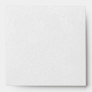 Snowflake Envelope-Square Envelope