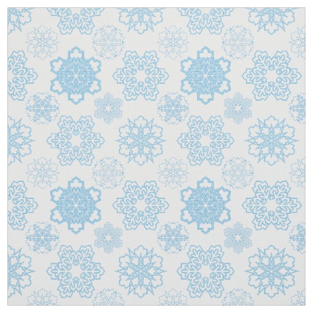 Snowflake Fabric (Swatch)