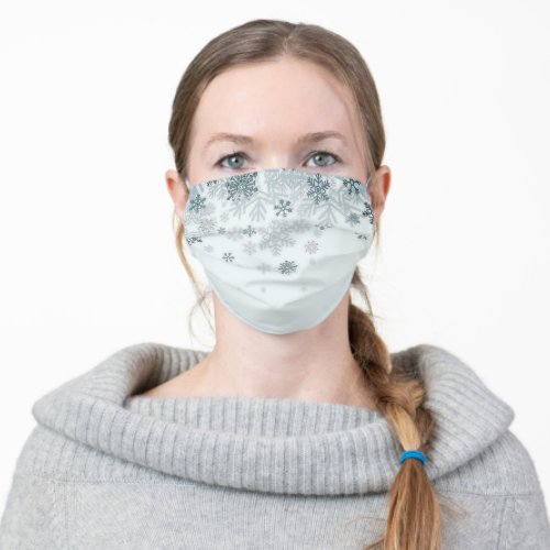 Snowflake face mask