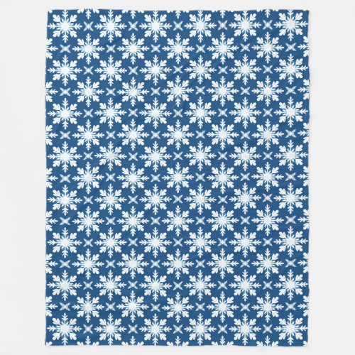 Snowflake Fleece Blanket From Christmas Blankets