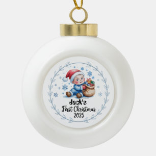 Snowflake Framed Ornament