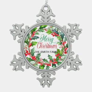 Snowflake Framed Ornament